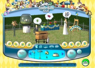 Les Sims 2 Glamour Kit : Mini-jeu